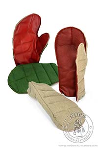 Ubiory bojowe - Medieval Market, A quilted gloves