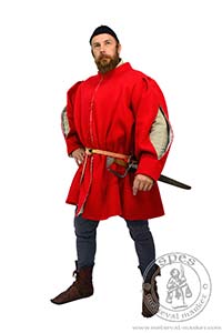 Ubiory bojowe - Medieval Market, A loose garment for men, worn on armor as well as on as well ason gambeson itself